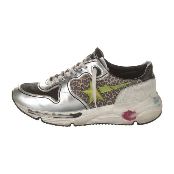 ❤️Golden Good Leopard Running Sneakers❤️ - Picture 1 of 5